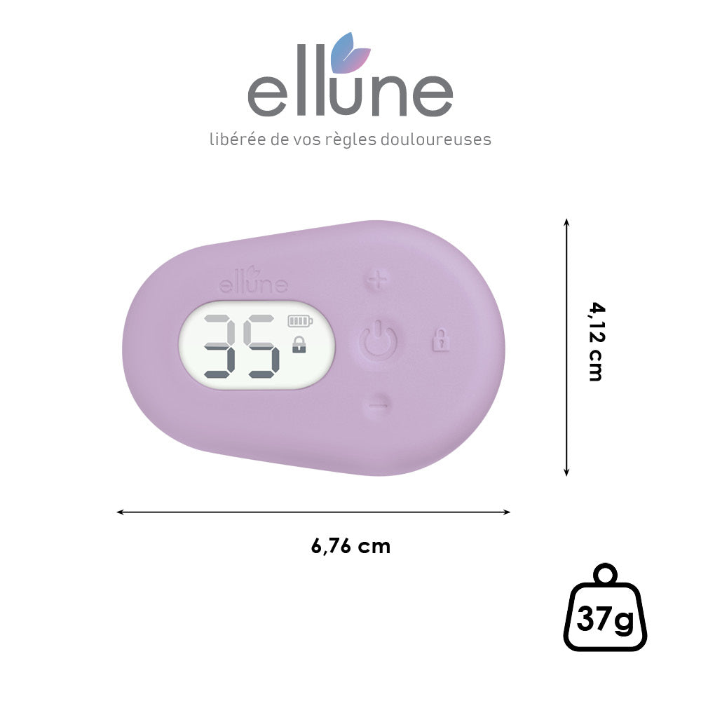 Taille d'Ellune: 4.12 cm en hauteur, 6.76 cm en longeur et 37 grammes en poids