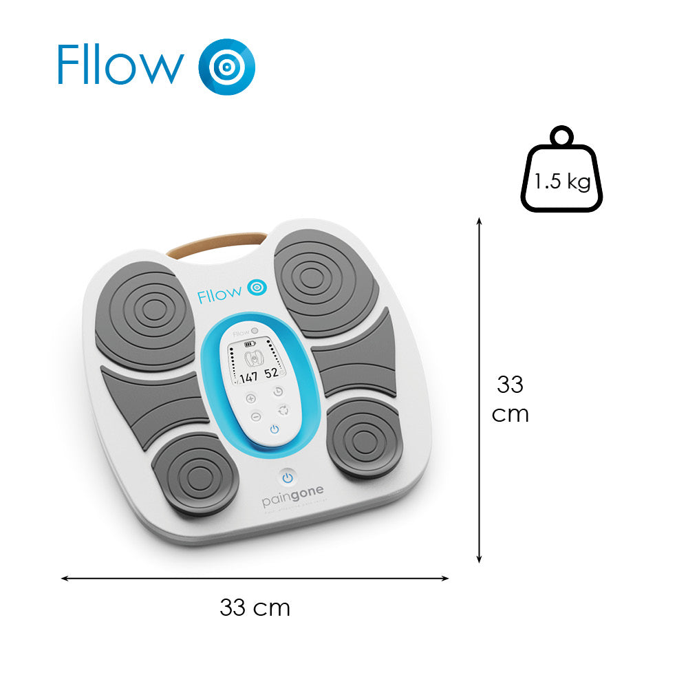 Paingone Fllow mesure 33 cm de hauteur et de longueur et pèse 1.5 kg