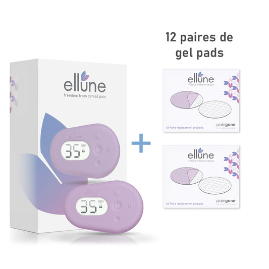 Coffret Lavande + 12 paires de gel pads