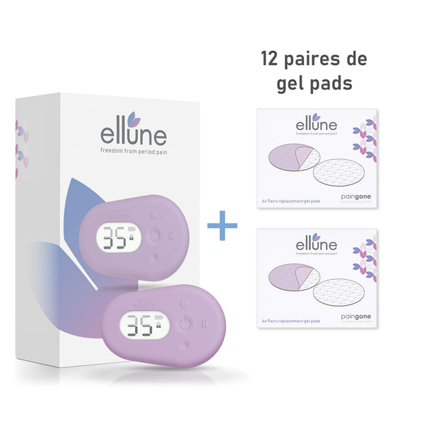Coffret Lavande + 12 paires de gel pads