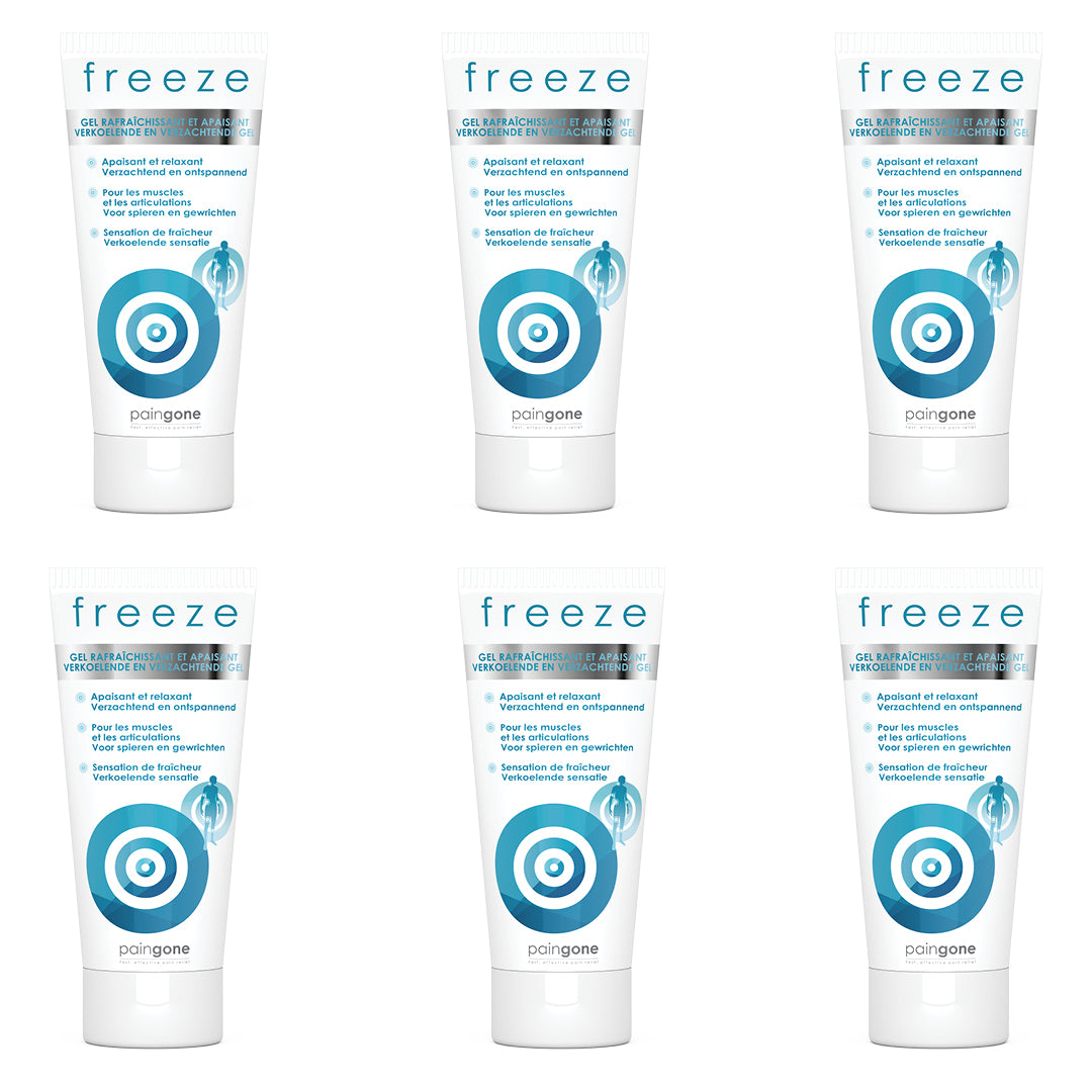 Six tubes de Paingone Freeze